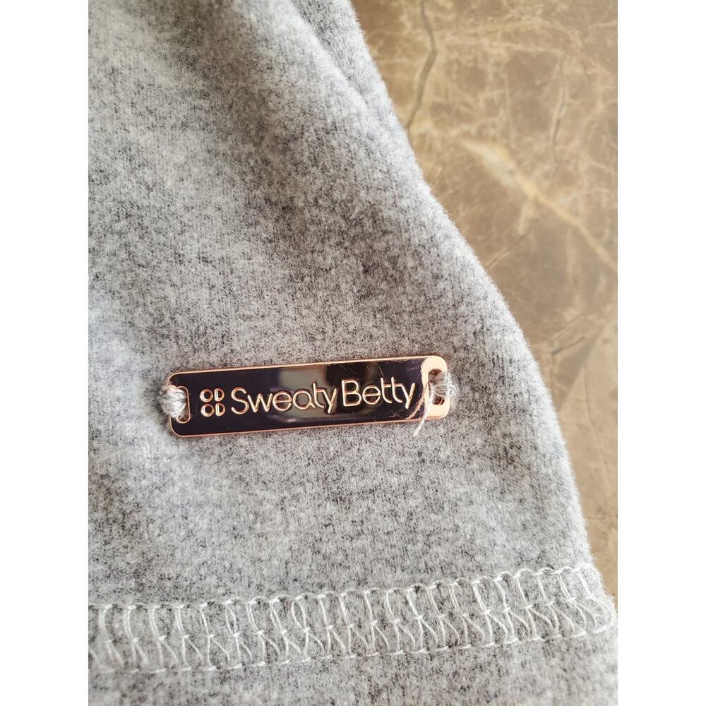 Sweaty Betty Velour Crop Hoodie Small - Picture 3 of 9